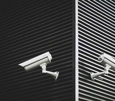 Two CCTV cameras