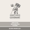 Armed Forces Covenant Employer Recognition Scheme Silver Award logo