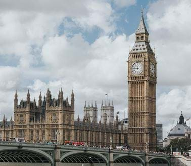 The houses of parliament and Big Ben