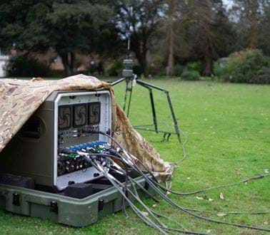 Locate-T and military box with cables