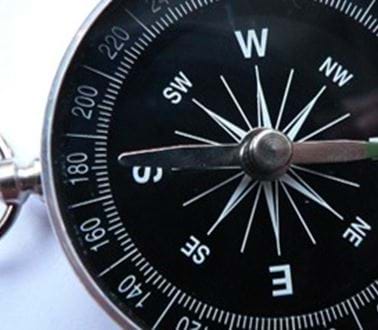 A compass