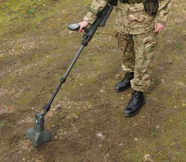 A soldier uses groundhunter AWD
